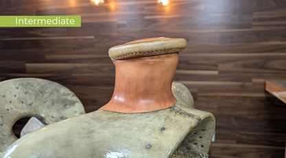 Cover and Repair a Saddle Horn with Rawhide