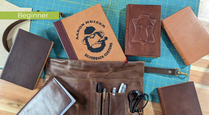 Learn how to Bind a Book Like a Leatherworker | Advanced Bookbinding for BEGINNERS